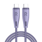 كابل USB-C إلى USB-C من راف باور - 60 واط