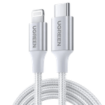 UGREEN Aluminium Shell Braided USB-C to Lightning Cable - 20W