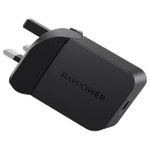 محول قابس أوروبي USB-C من راف باور - 35 واط