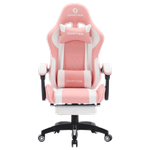 Oartex Gaming Chair - Pink & White