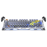 GravaStar Mercury K1 Pro Wireless Gaming Keyboard - Interstellar Silver