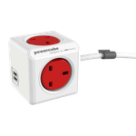 Power-Cube Extended Usb Plug - Red