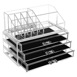 Sky Key Makeup Storage Organizer - Clear