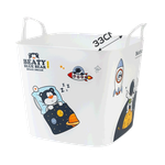 Sky Key Large Square Clothes Basket