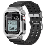 Amband Stainless Steel Watch Band for Apple Watch - 45 mm (Silver)