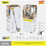 Bson Cordless Stick Vacuum Cleaner - Orange