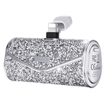 iWalk Linkpod Lightning/Type-C Power Bank - 5000mAh (Silver)