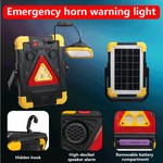 Rechargeable LED Emergency Warning Light - Yellow