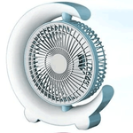 Adjustable Rechargeable Fan - Black