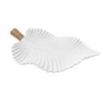 Antique Style Wooden Leaf Decorative Tray