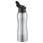 Borosil Grip N Sip Stainless Steel Single Wall Water Bottle