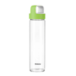 Borosil Neo Borosilicate Glass Water Bottle - Green