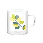 Borosil Vision Borosilicate Glass Tea & Coffee Mug Set