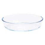 Borosil Oval Borosilicate Glass Baking & Serving Dish