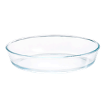 Borosil Oval Borosilicate Glass Baking & Serving Dish