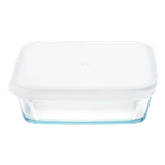 Borosil Square Borosilicate Glass Baking Dish with Lid