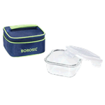 Borosil Klip N Store Lunch Box with Bag