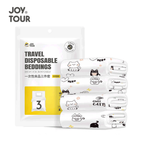 Joy Tour Disposable Bedding Set with Printed Design