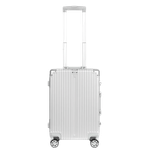 KarryOn Classic Metal Frame Single Luggage - Silver