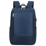 Aoking Anti Theft Travel Laptop Backpack - Navy
