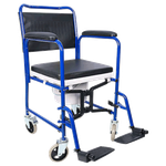 Yuwell 3-in-1 Shower & Commode Chair With Wheels