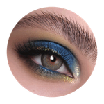 Urban Layer Nebula Brown Yearly Contact Lenses
