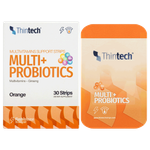 Thintech Orange Multivitamin & Probiotics Strips