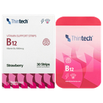 Thintech Strawberry Vitamin B12 Strips