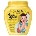 Skala Brasil Amido De Milho 2-in-1 Treatment & Leave-In Cream
