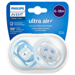 Philips Avent Ultra Air Soother - 6-18 Months