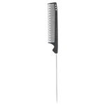Olivia Garden Carbonlite Metal Tail Teasing Comb
