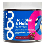 Obu Mixed Berry Hair, Skin & Nails Gummies