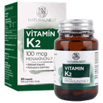 Naturalnest Vitamin K2 Capsules - 100mcg