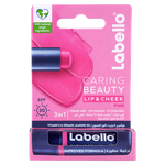 Labello 3 In 1 Caring Beauty Lip & Cheek SPF30 - Pink