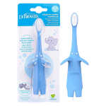 Dr. Brown’s Infant-To-Toddler Blue Elephant Toothbrush - (0-3 Months)