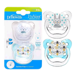 Dr. Brown’s Blue Prevent Butterfly Shield Soother - (0-6 Months)