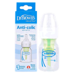Dr.Brown's Anti-Colic Narrow Glass Baby Bottle - (0+ Months)