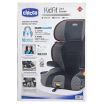 Chicco Kidfit 2 in 1 Belt Positioning Booster Seat Atmosphere - Black