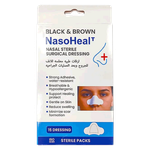 Black & Brown Nasoheal Waterproof Dressing