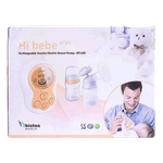 Hi Bebe Plus Rechargeable Double Breast Pum - Orange