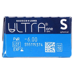 Bausch & Lomb Ultra One Day Soft Contact Lenses - 6.00