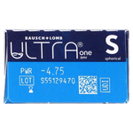 Bausch & Lomb Ultra One Day Soft Contact Lenses - 4.75