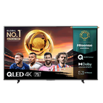 Hisense 4K HDR Qled TV - 75 inch