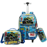 Truck Trolley Backpack Set - 17 inch
