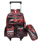 Forca4 Trolley Backpack & Pencil Case Set - 14 inch