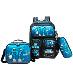 Six Seven Backpack Set - 17 inch (Blue)