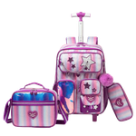 Stars Trolley Backpack Set - 17 inch
