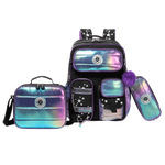 Metalic Backpack Set - 17 inch