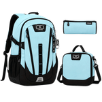 Backpack Set - 17 inch (Light Blue)