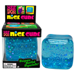 Needoh Nice Cube Glitter Squishy - Blue